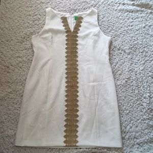 Pappagallo White Shift dress size 18